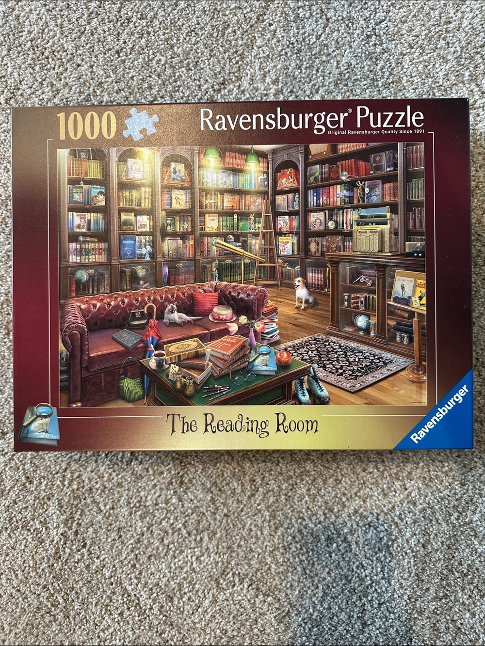 Ravensburger Puzzle ~ 1000 pc ~ The Reading Room